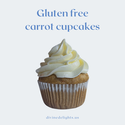 Gluten free Carrot cupcakes